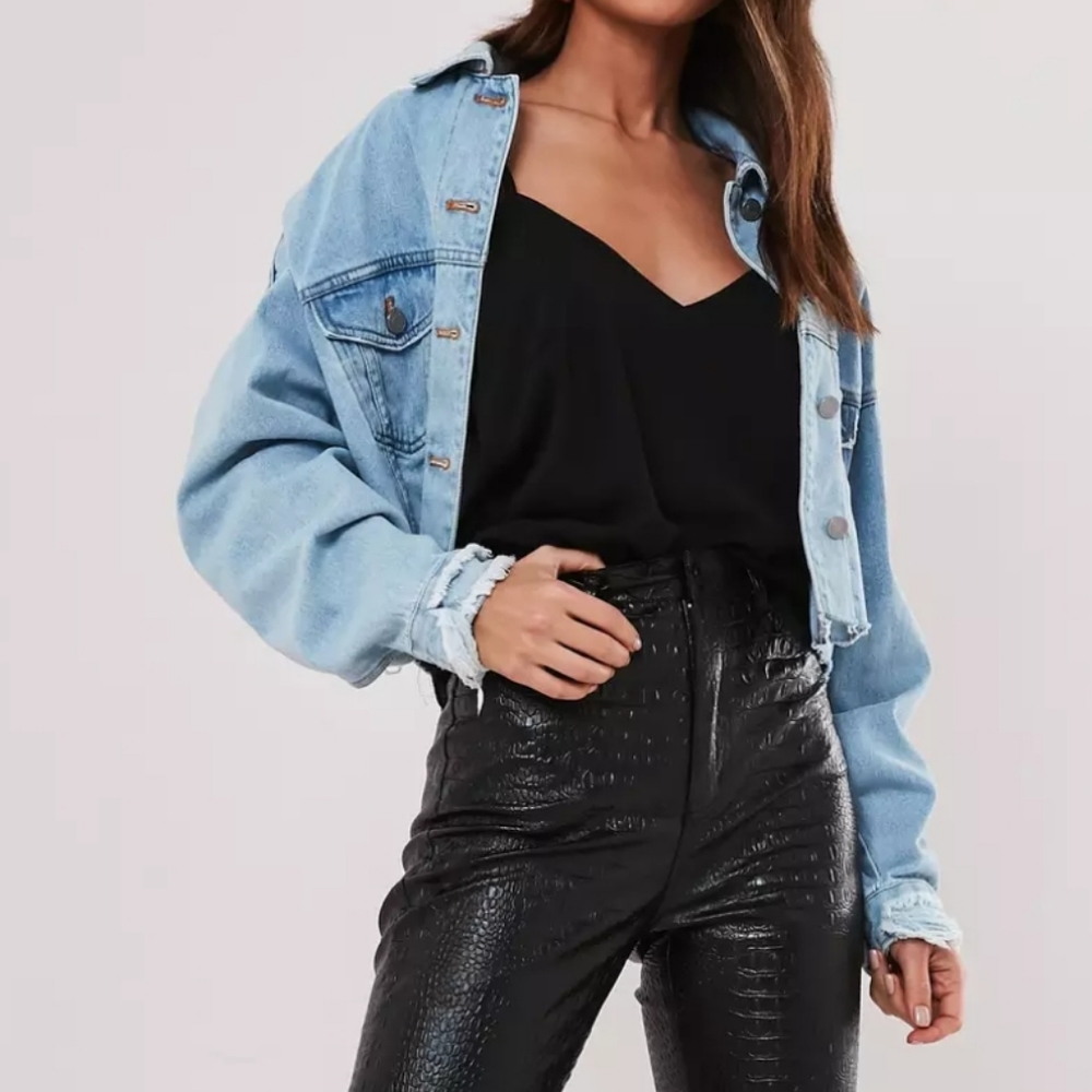 black basic crepe cami top